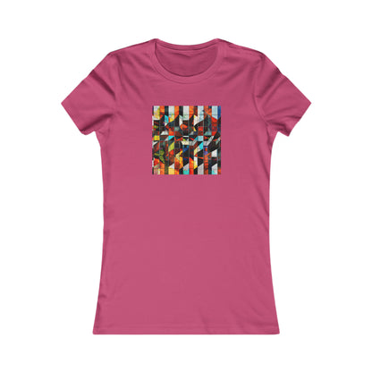 Maxine Cavanaugh - Friction Force, Abstractly - Ladies' Cut Tee