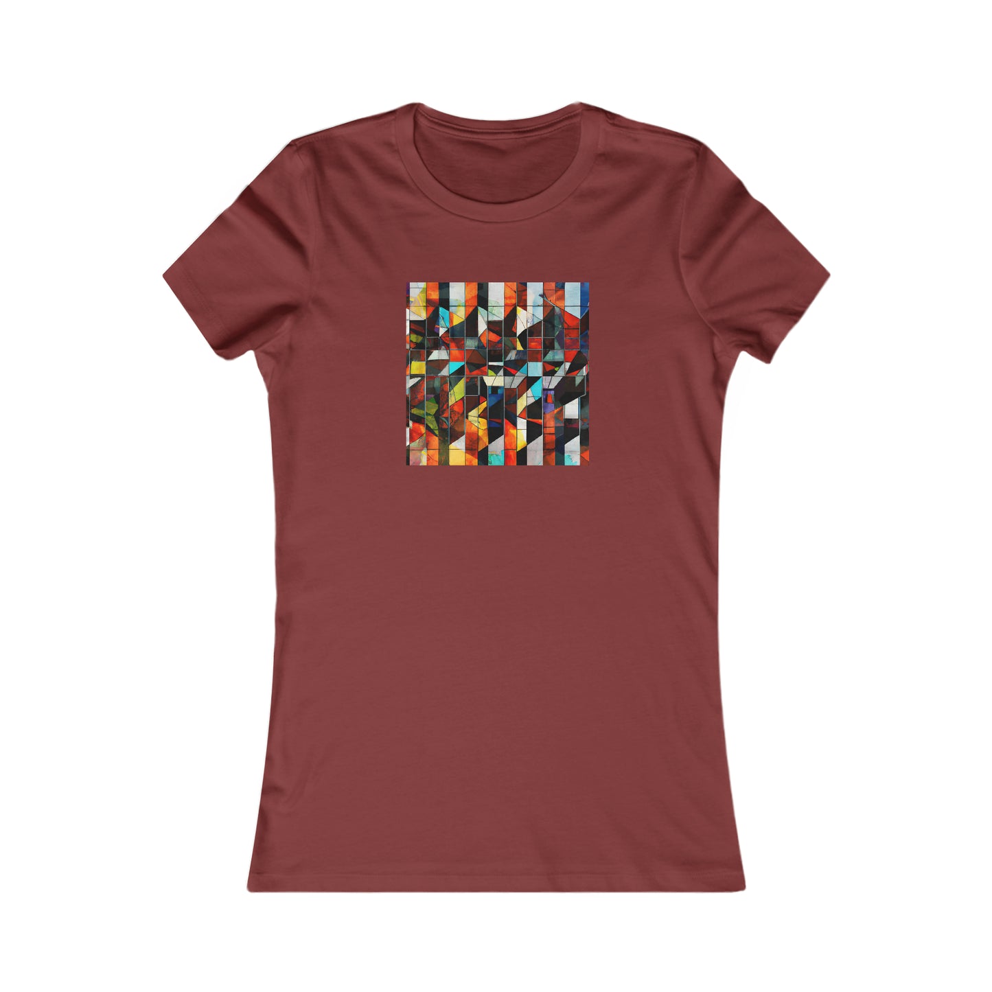 Maxine Cavanaugh - Friction Force, Abstractly - Ladies' Cut Tee