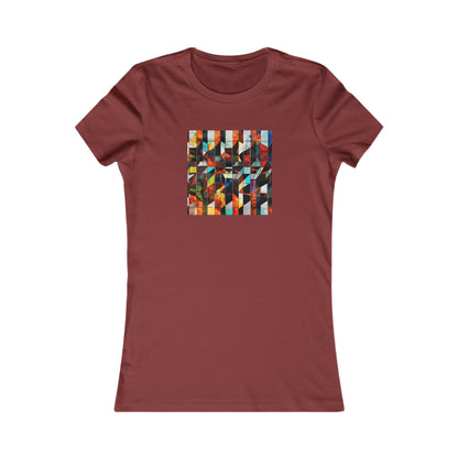 Maxine Cavanaugh - Friction Force, Abstractly - Ladies' Cut Tee