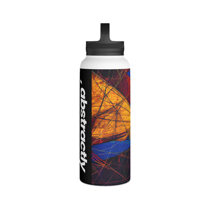 Lillian Thomason - Magnetic Force, Abstractly - Stainless Steel Water Bottle