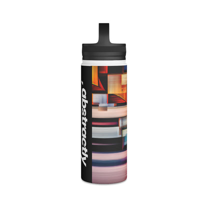 Harold Bloomfield - Strong Force, Abstractly - Stainless Steel Water Bottle