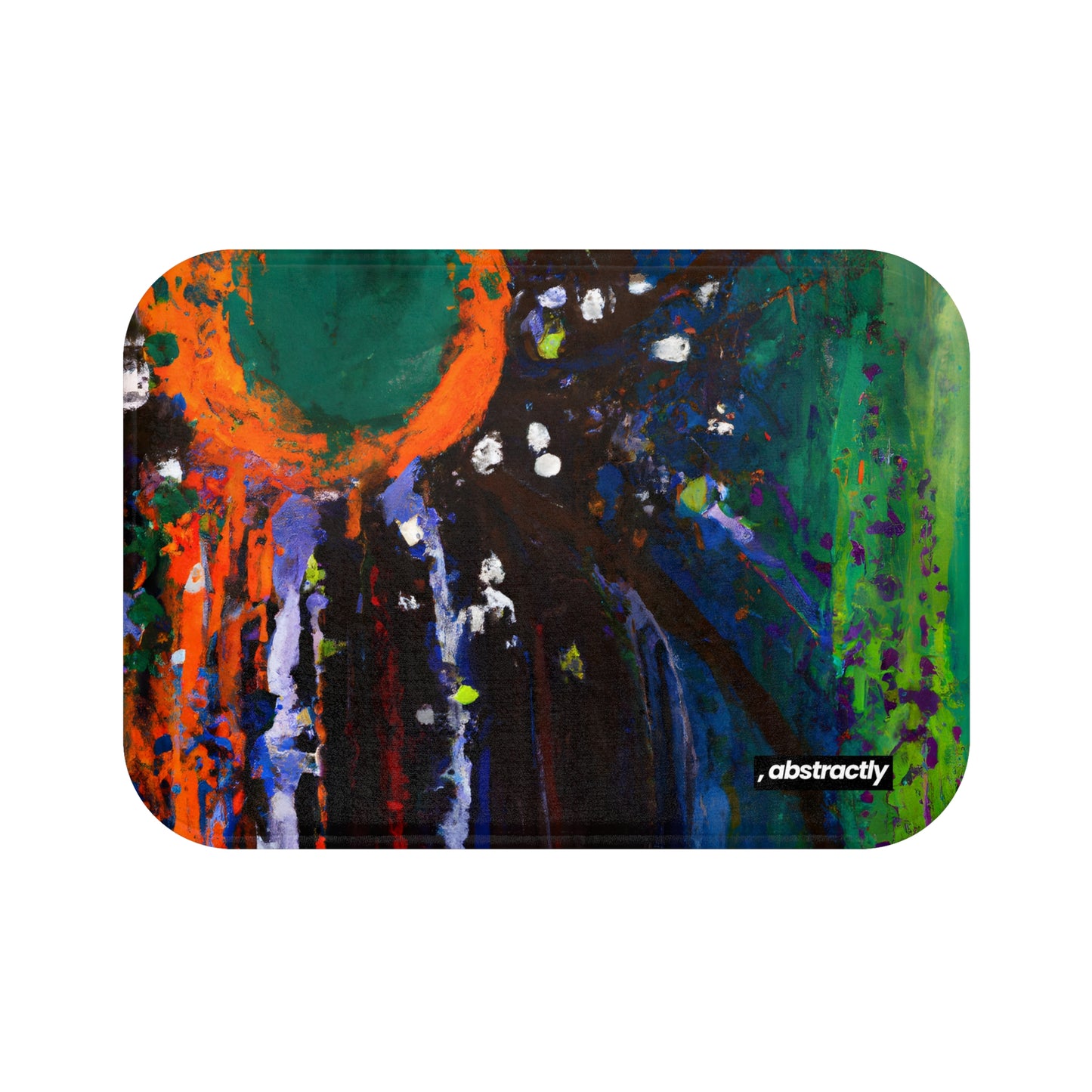 Solaris Elementum - Chlorine, Abstractly - Bath Mat