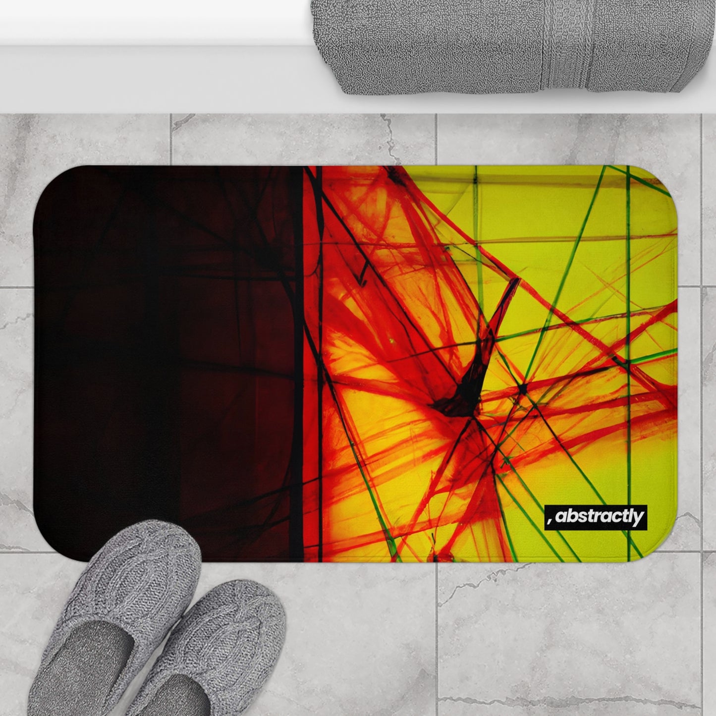 Leonard Sheffield - Magnetic Force, Abstractly - Bath Mat