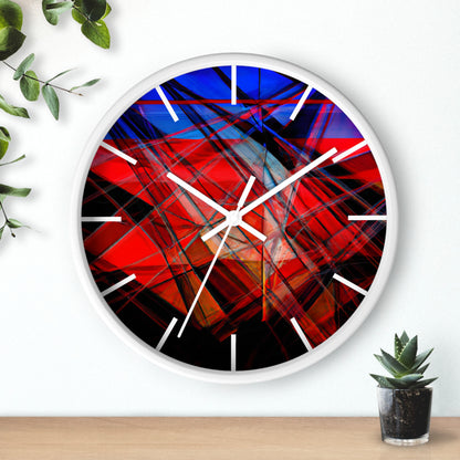 Samuel Wexler - Air Resistance Force, Abstractly - Wall Clock