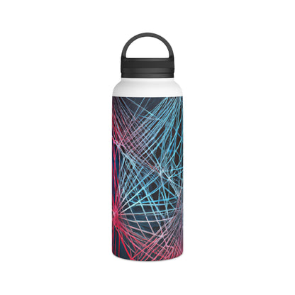 Erica Humphries - Air Resistance Force, Abstractly - Stainless Steel Water Bottle