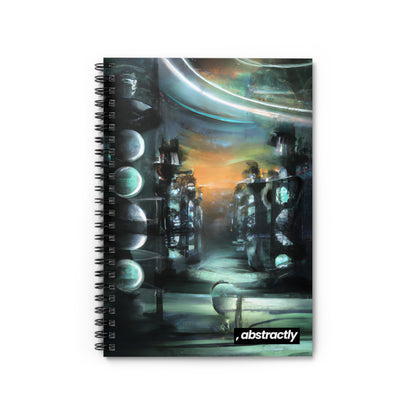 VentureGuard Financial - Diversification, Abstractly - Spiral Notebook