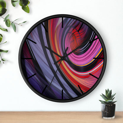 Adelaide Kaczynski - Air Resistance Force, Abstractly - Wall Clock