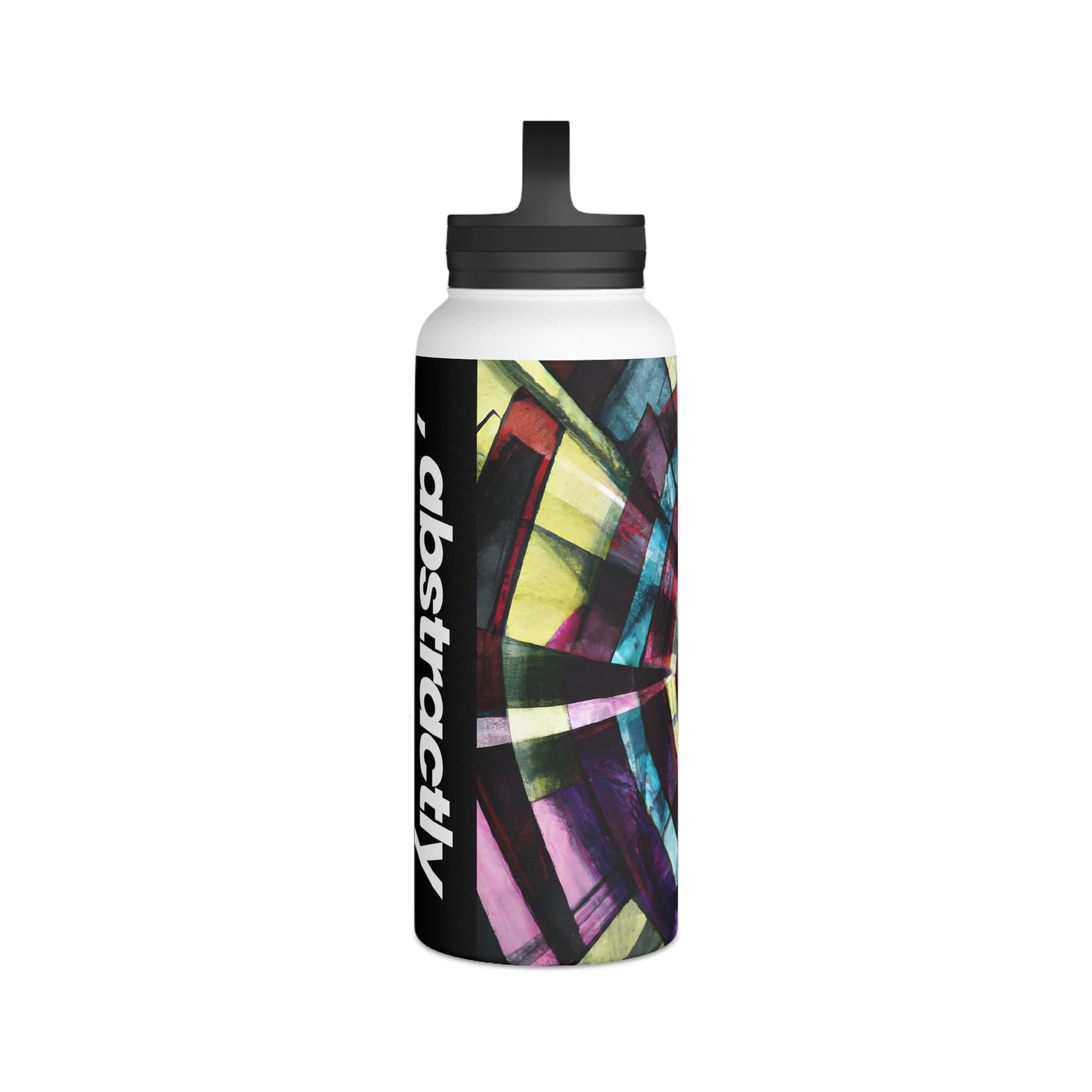 Vera Blackburn - Gravity Force, Abstractly - Stainless Steel Water Bottle