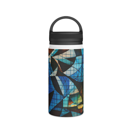 Janet Riggs - Applied Force, Abstractly - Stainless Steel Water Bottle