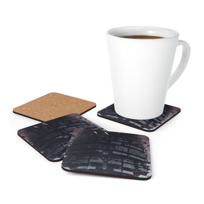 Equity Apex - Liquidity, Abstractly - Corkwood Coaster Set of 4