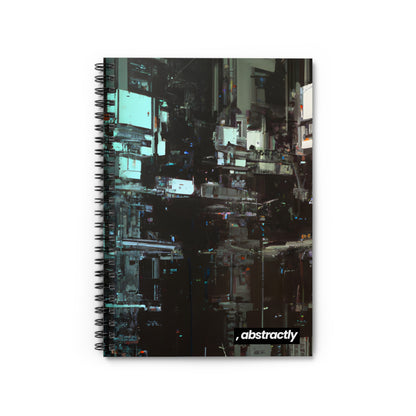 Pinnacle Finance - Capital, Abstractly - Spiral Notebook