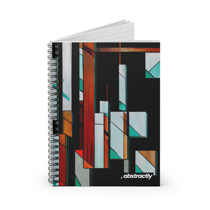 Ava Eisenstein - Friction Force, Abstractly - Spiral Notebook