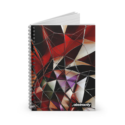 Oscar Klein - Tension Force, Abstractly - Spiral Notebook