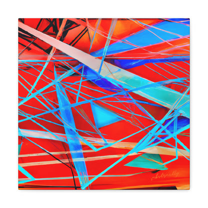 Darlene Roessler - Electric Force, Abstractly - Canvas