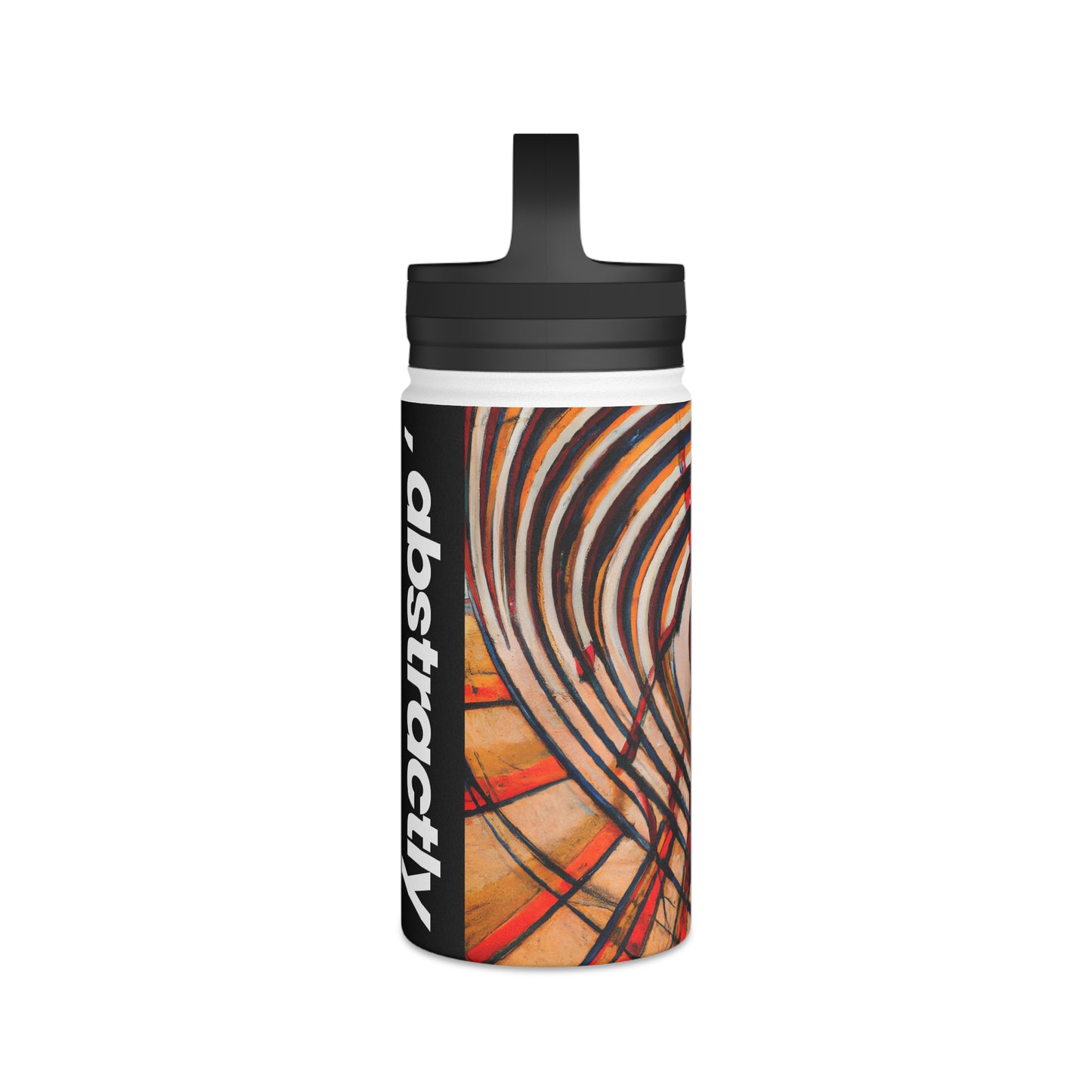 Adelaide Thornton - Magnetic Force, Abstractly - Stainless Steel Water Bottle