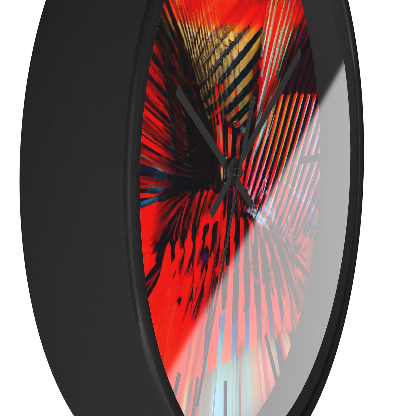 Oliver Maddox - Air Resistance Force, Abstractly - Wall Clock