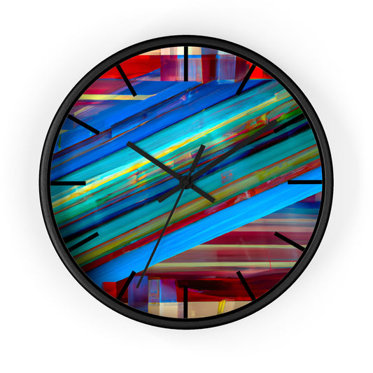 Elise Hofmann - Strong Force, Abstractly - Wall Clock