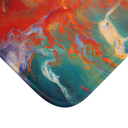 Fluxonite Crystal - Chemistry, Abstractly - Bath Mat