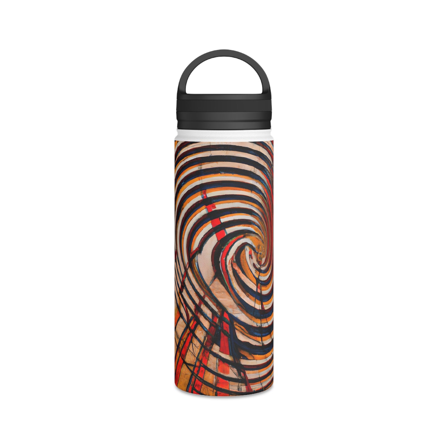 Adelaide Thornton - Magnetic Force, Abstractly - Stainless Steel Water Bottle