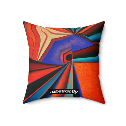 Kenneth Hadley - Weak Force, Abstractly - Faux Suede Throw Pillow