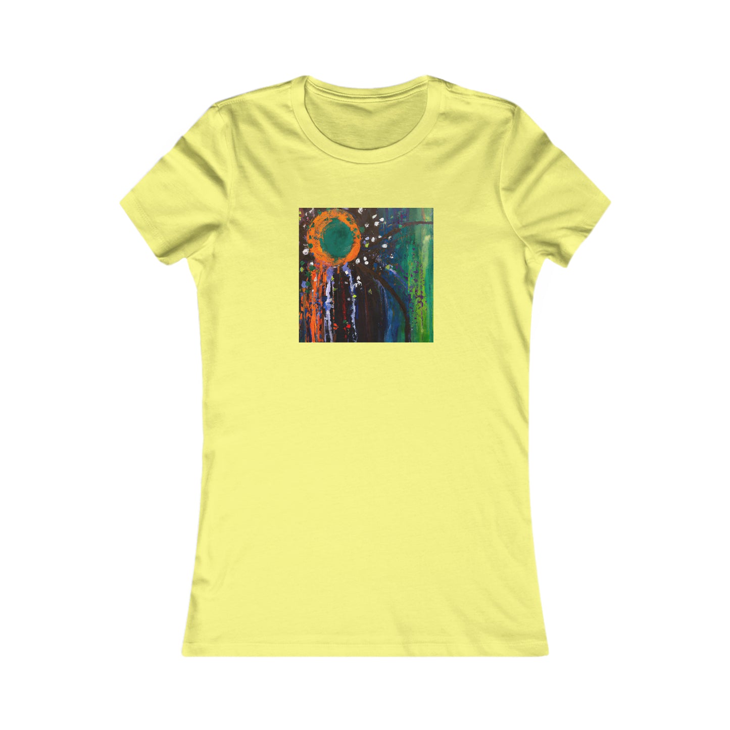 Solaris Elementum - Chlorine, Abstractly - Ladies' Cut Tee