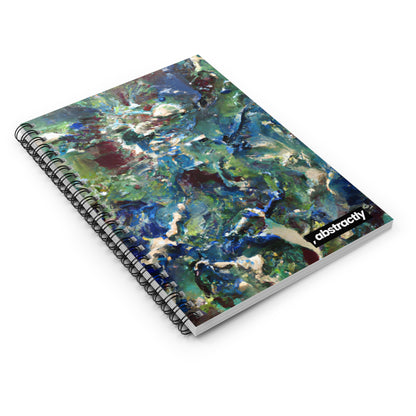 Crystalloxium Ether - Chemistry, Abstractly - Spiral Notebook