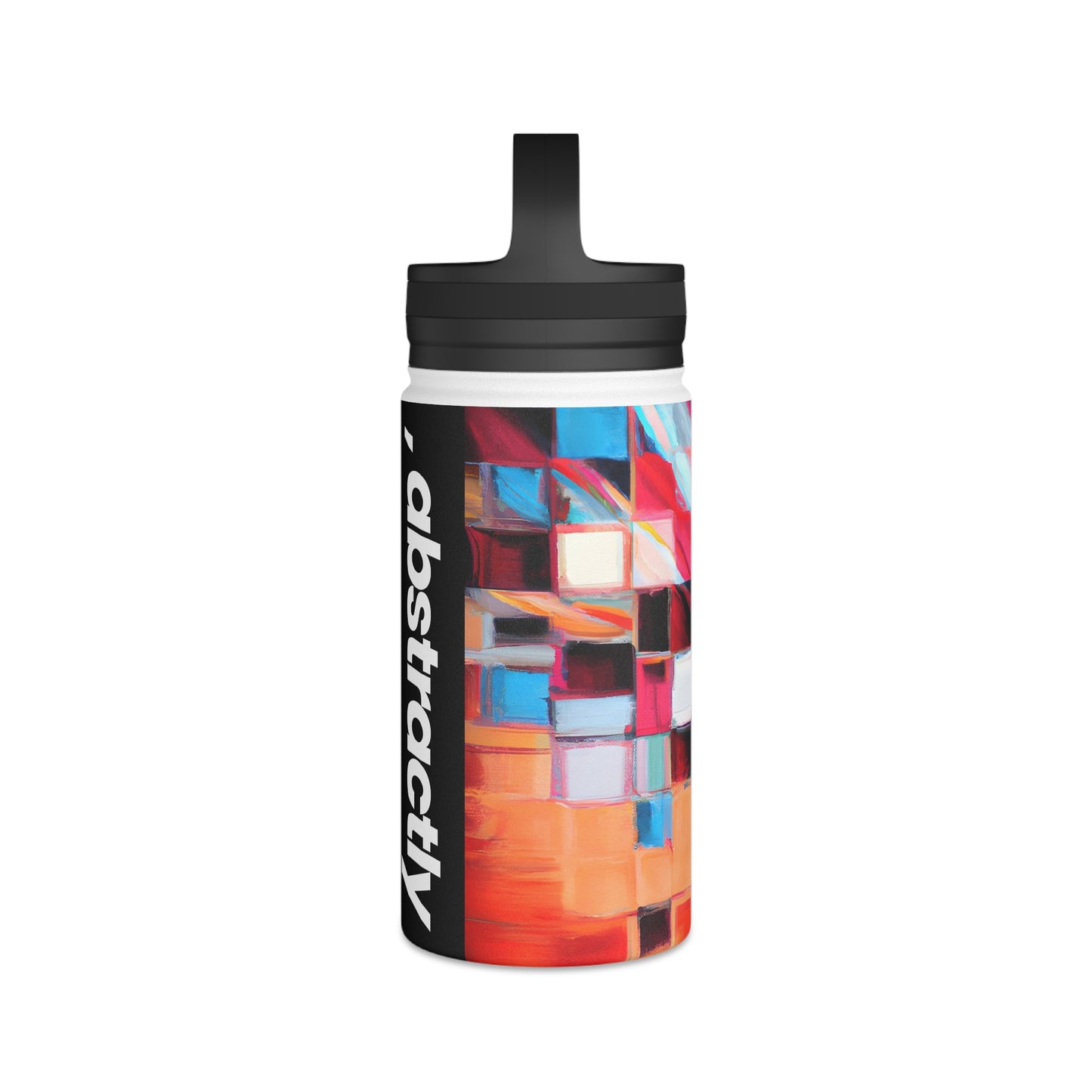 Theodore Bishop - Friction Force, Abstractly - Stainless Steel Water Bottle