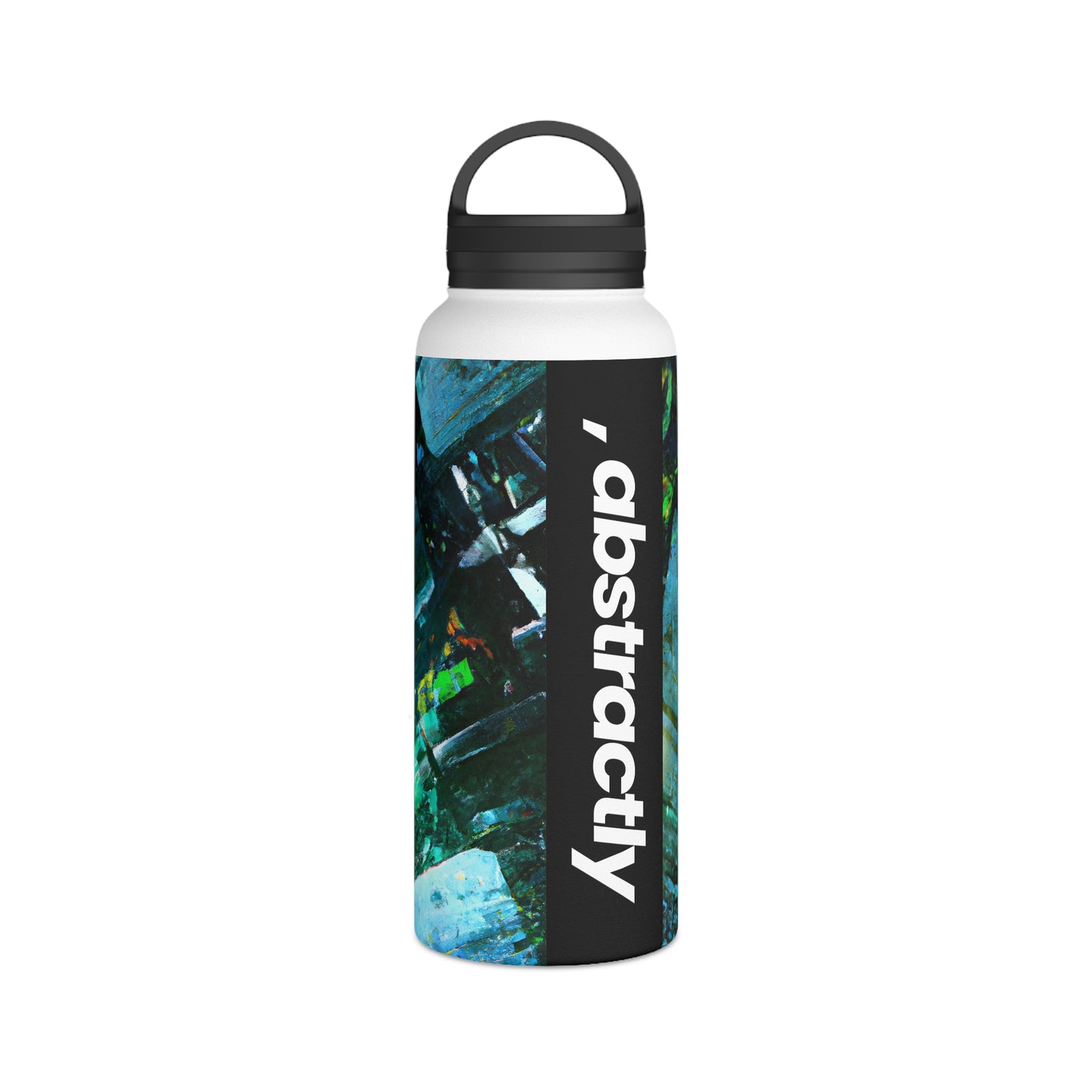 Pinnacle Metrics - Accrual, Abstractly - Stainless Steel Water Bottle