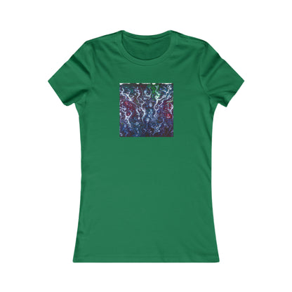 Violet Emission Oxide - Chemistry, Abstractly - Ladies' Cut Tee