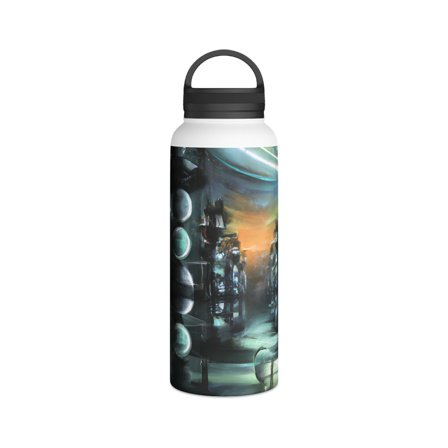 VentureGuard Financial - Diversification, Abstractly - Stainless Steel Water Bottle