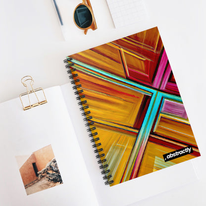 Marie Beckerman - Strong Force, Abstractly - Spiral Notebook