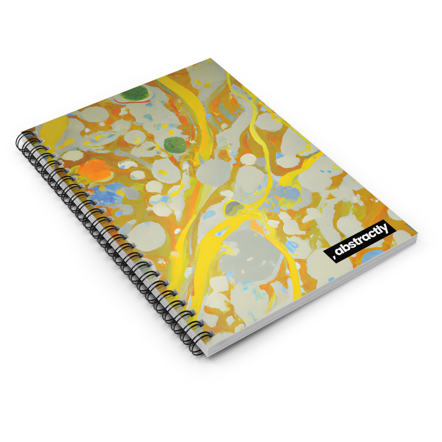 Heliofusionite - Chemistry, Abstractly - Spiral Notebook