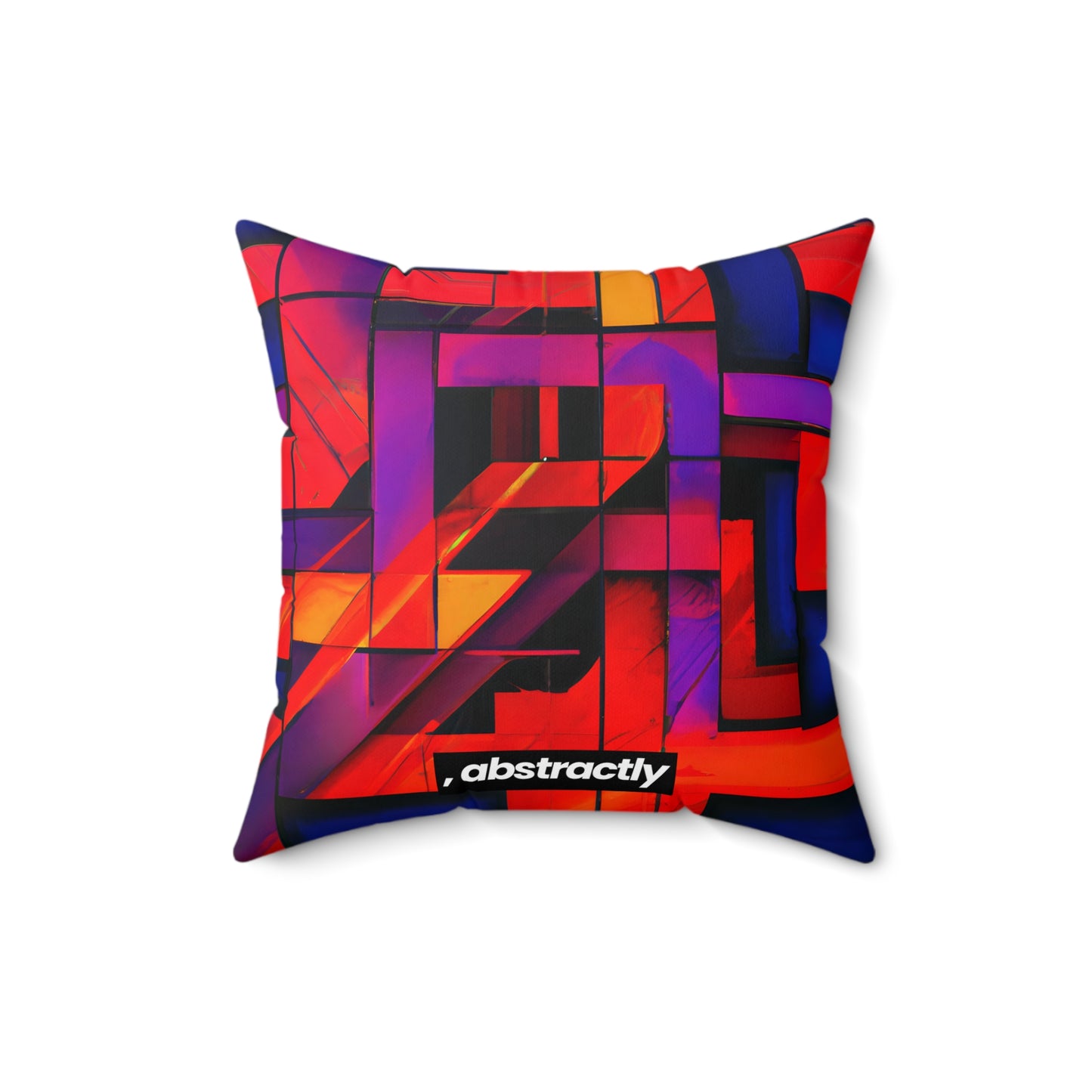 Theodore Kirchhoff - Normal Force, Abstractly - Faux Suede Throw Pillow