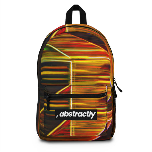 Margaret Hessler - Electric Force, Abstractly - Backpack