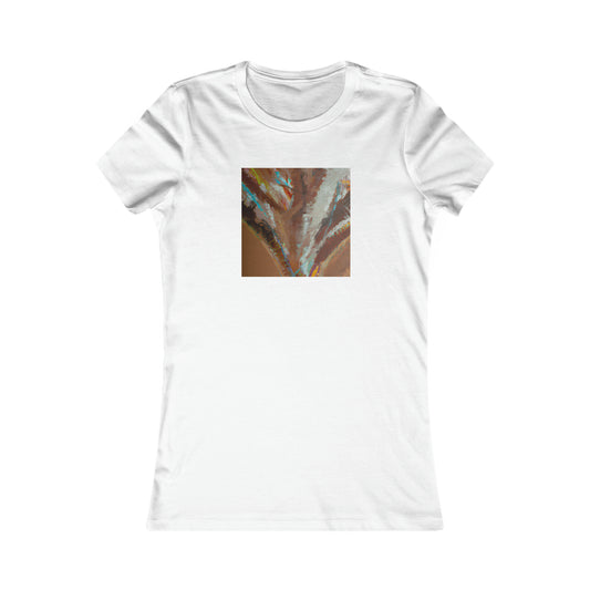 Quantum Glitter Crystal - Magnesium, Abstractly - Ladies' Cut Tee