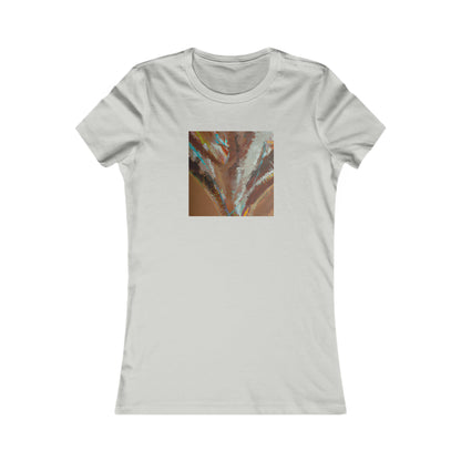 Quantum Glitter Crystal - Magnesium, Abstractly - Ladies' Cut Tee