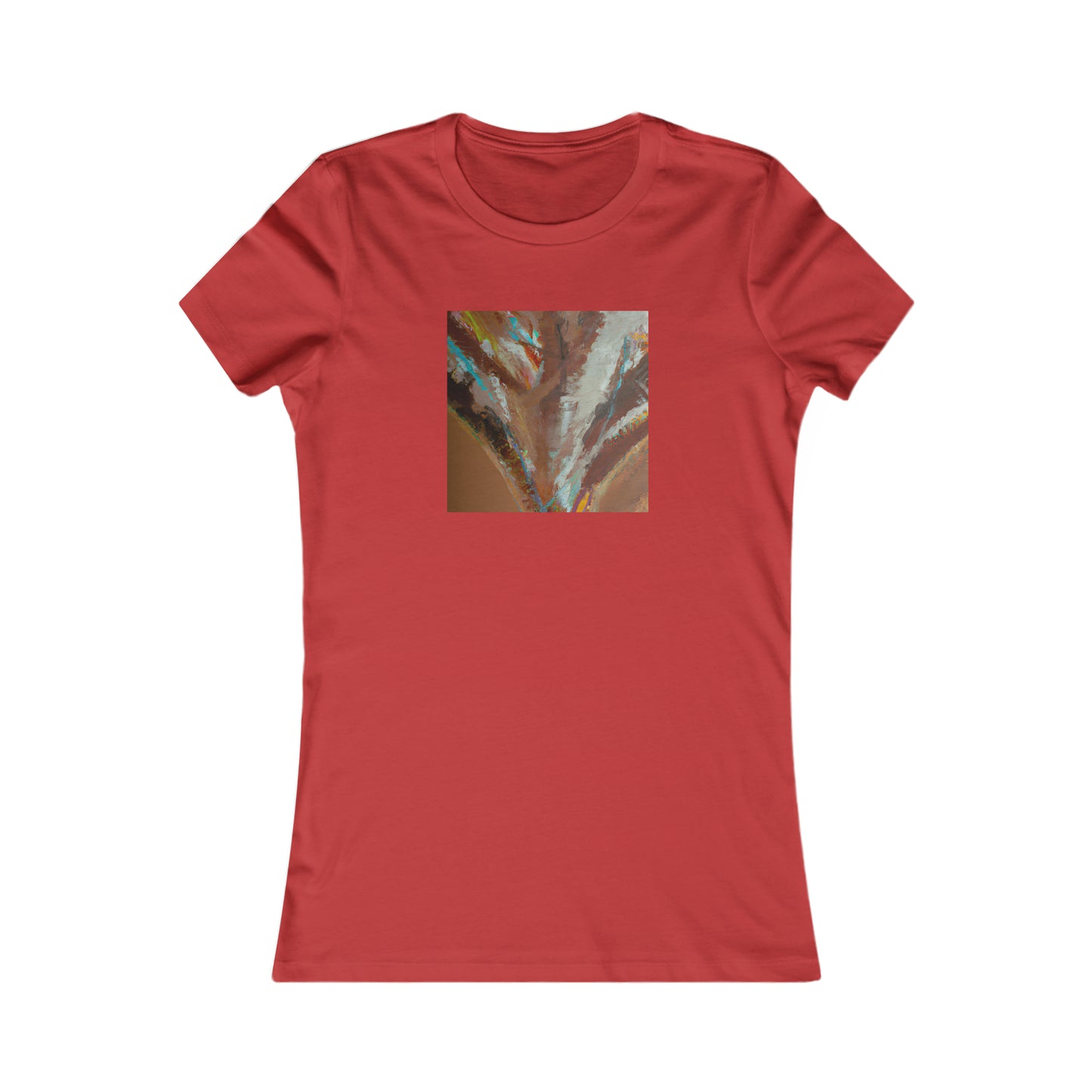 Quantum Glitter Crystal - Magnesium, Abstractly - Ladies' Cut Tee