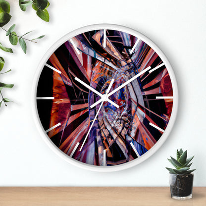 Belinda Hayes - Electromagnetic Force, Abstractly - Wall Clock