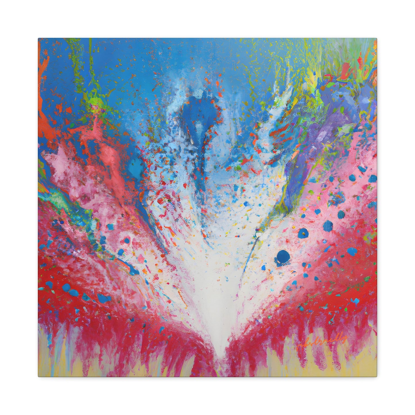 Chromafire Isotope - Chemistry, Abstractly - Canvas