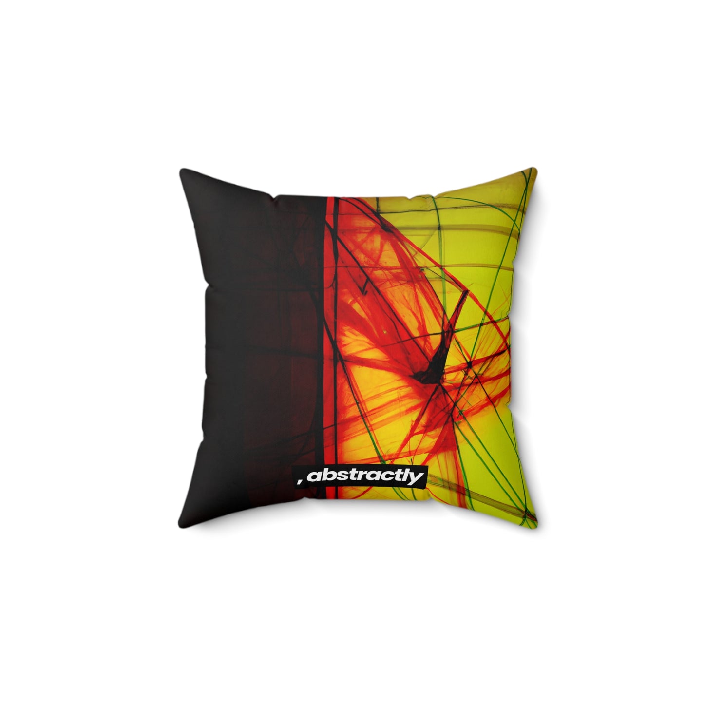 Leonard Sheffield - Magnetic Force, Abstractly - Faux Suede Throw Pillow