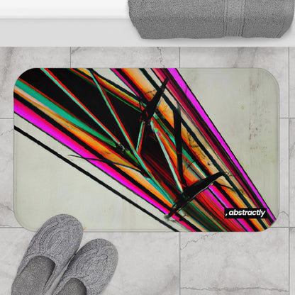 Carl Hartman - Air Resistance Force, Abstractly - Bath Mat