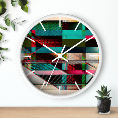 Adrian Goddard - Applied Force, Abstractly - Wall Clock