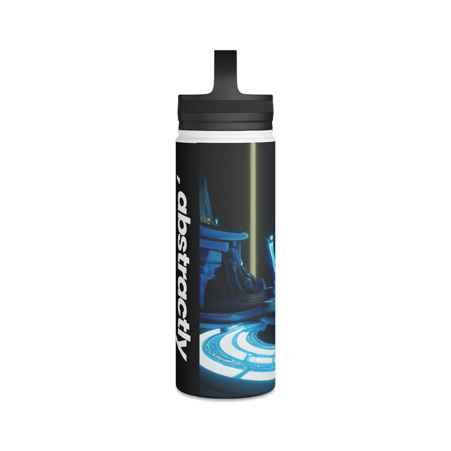 Vertex Financial - Asset, Abstractly - Stainless Steel Water Bottle