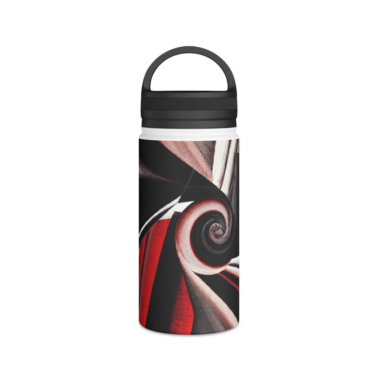 Louisa Eisenberg - Tension Force, Abstractly - Stainless Steel Water Bottle