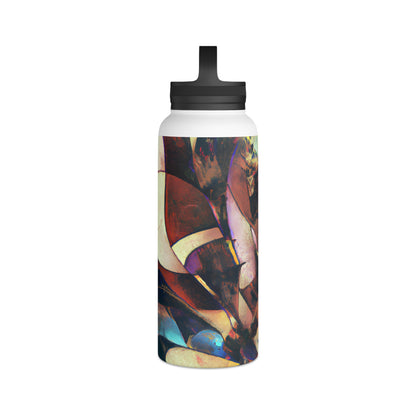 Marianne Rosenfield - Strong Force, Abstractly - Stainless Steel Water Bottle