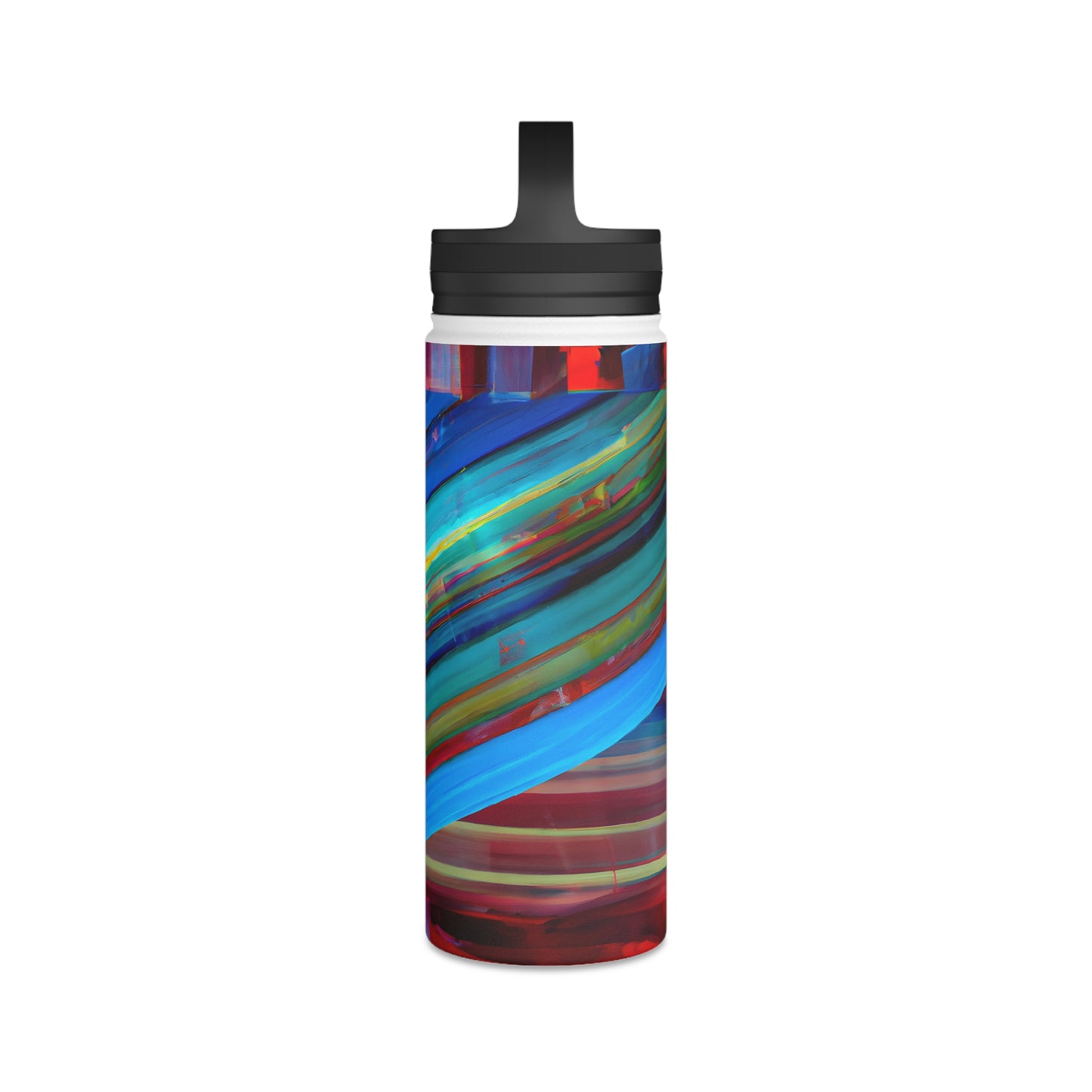 Elise Hofmann - Strong Force, Abstractly - Stainless Steel Water Bottle