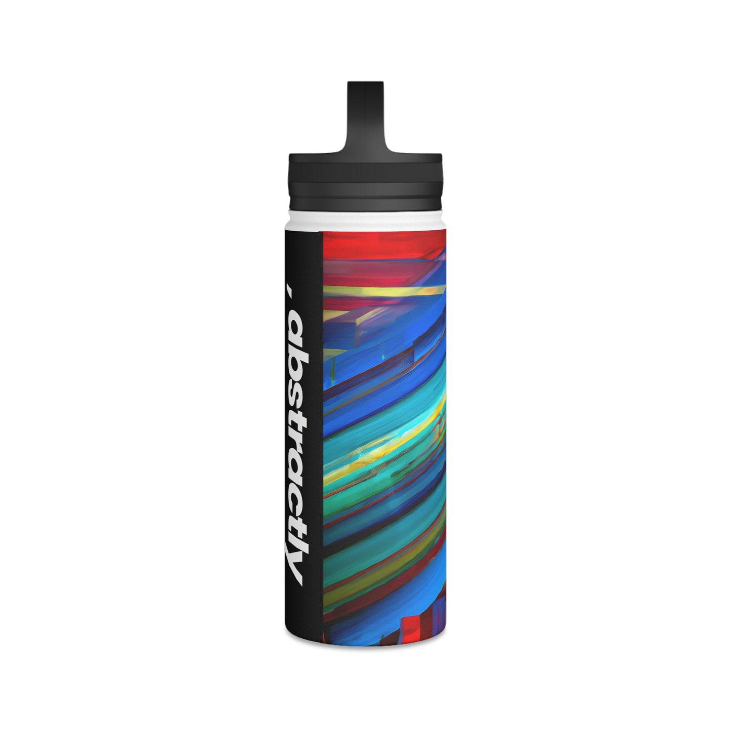 Elise Hofmann - Strong Force, Abstractly - Stainless Steel Water Bottle