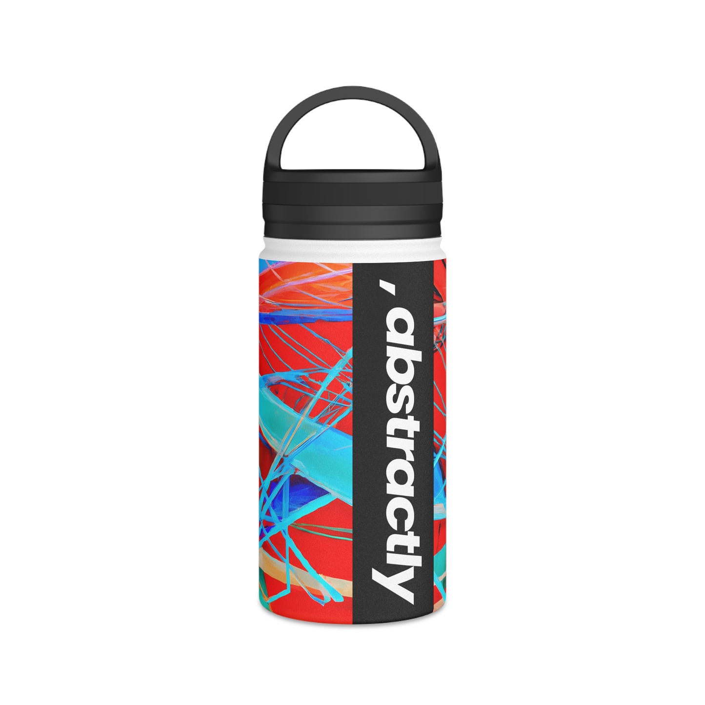 Darlene Roessler - Electric Force, Abstractly - Stainless Steel Water Bottle