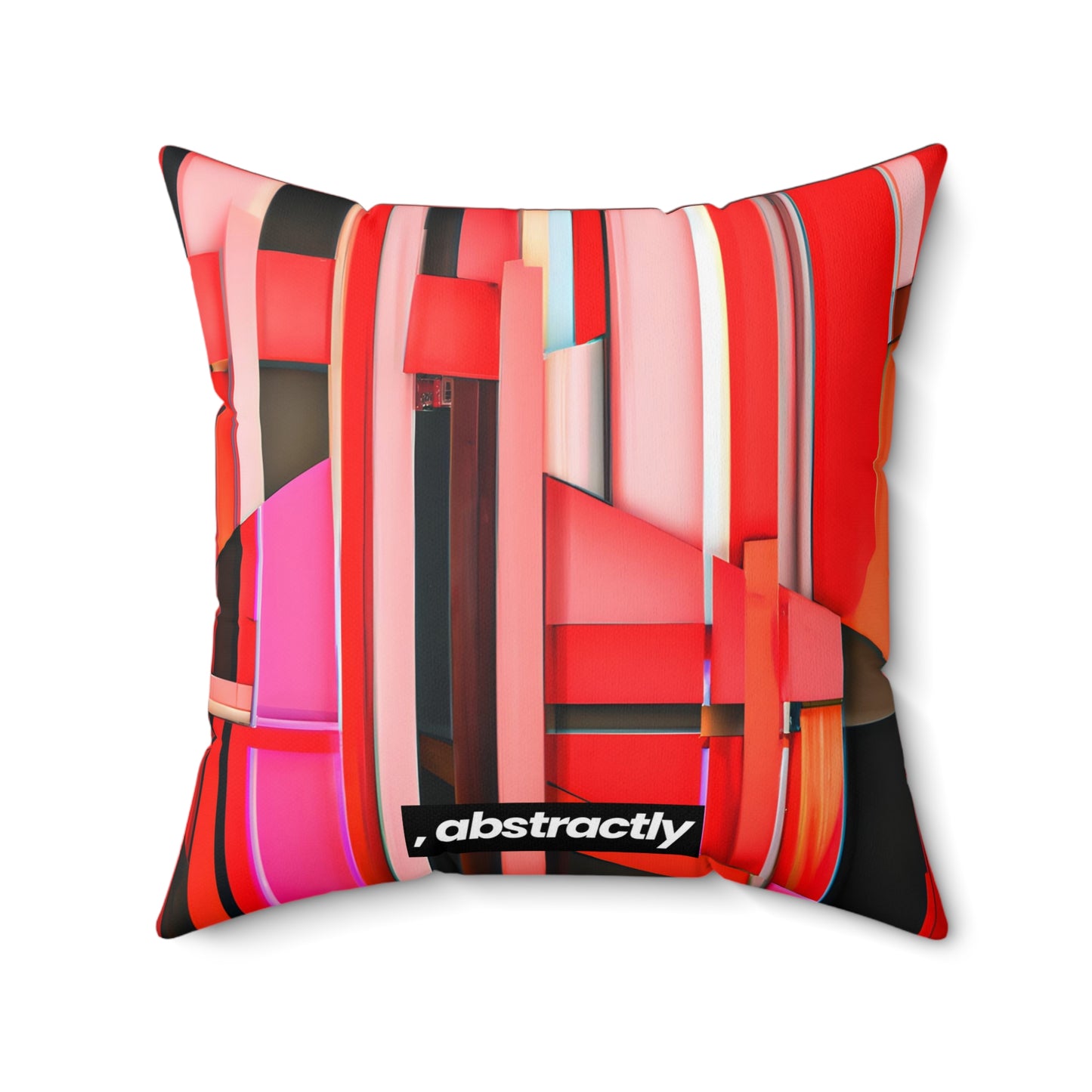 Joseph Whitlock - Weak Force, Abstractly - Faux Suede Throw Pillow