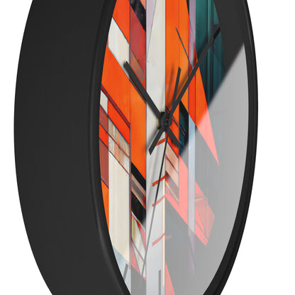 Lara Pendleton - Gravity Force, Abstractly - Wall Clock